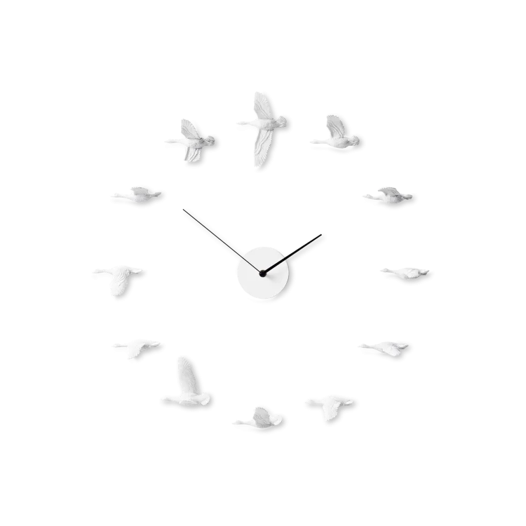 Migrant Bird Wall Clock - Gessato Design Store
