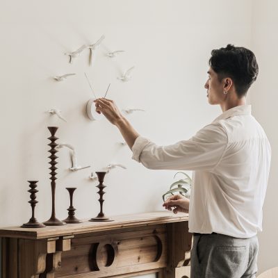 Migrant Bird Wall Clock - Gessato Design Store