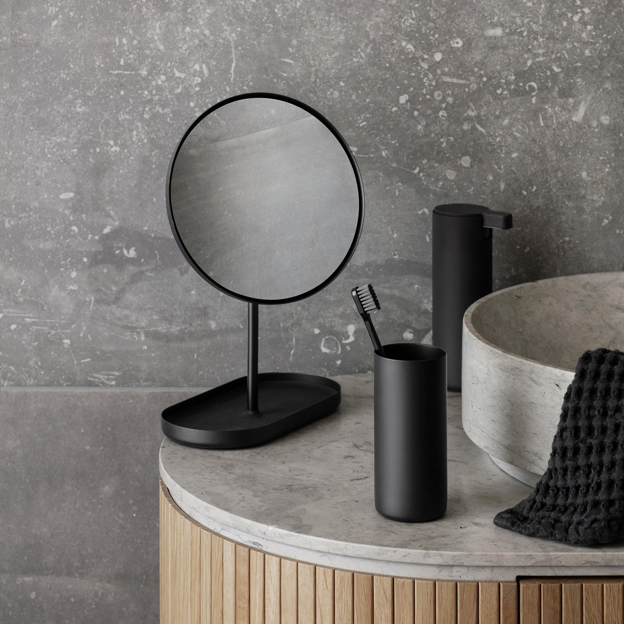 Blomus Design - Modo Magnification Vanity Mirror | Gessato Design Store