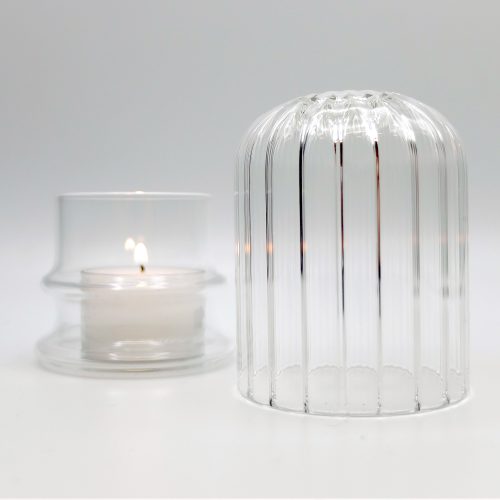 Moscardino Candleholder with Cloche - Gessato Design Store