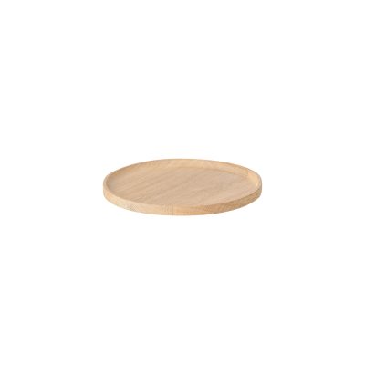 Oku Oak Round Tray, Natural - Gessato Design Store