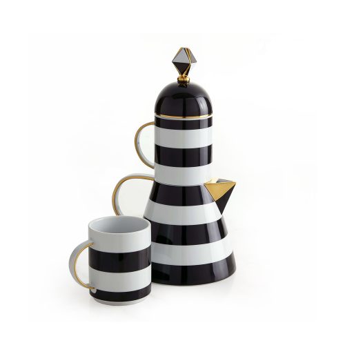 Pharos Teapot/Two Mugs Set - Gessato Design Store