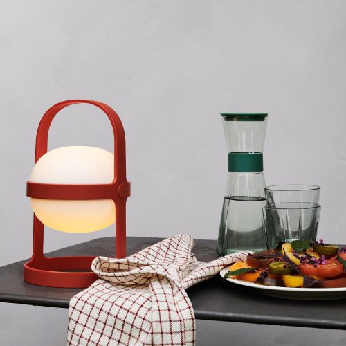 Soft Spot Solar Lantern, Terracotta - Gessato Design Store