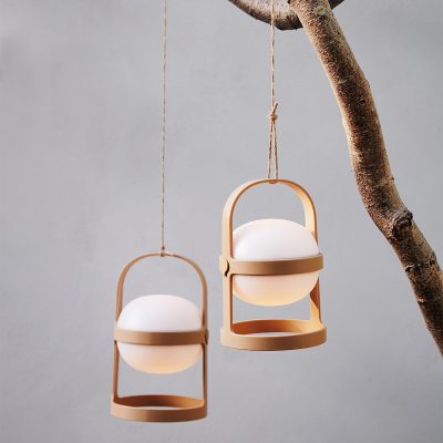 Soft Spot Solar Lantern, Wheat - Gessato Design Store