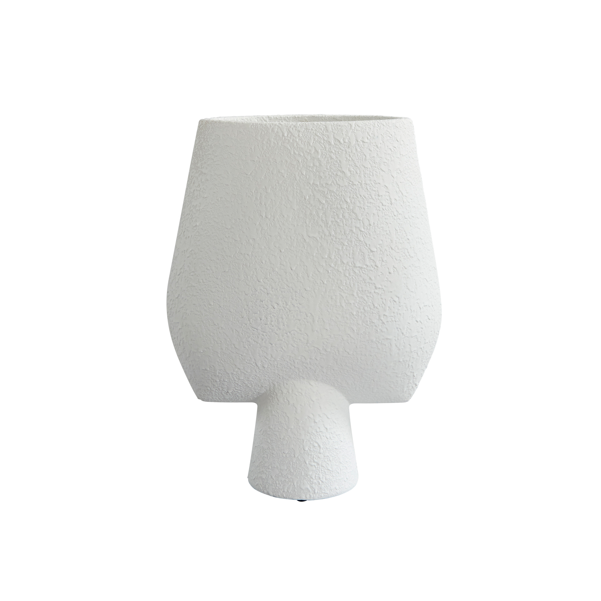  Medium 17" tall,  Bubble white