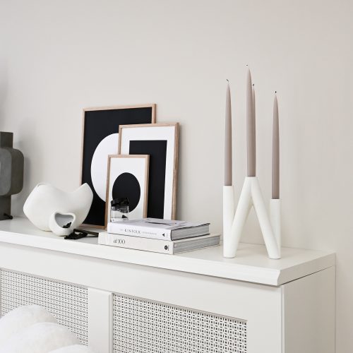 W Candle Holder - Gessato Design Store