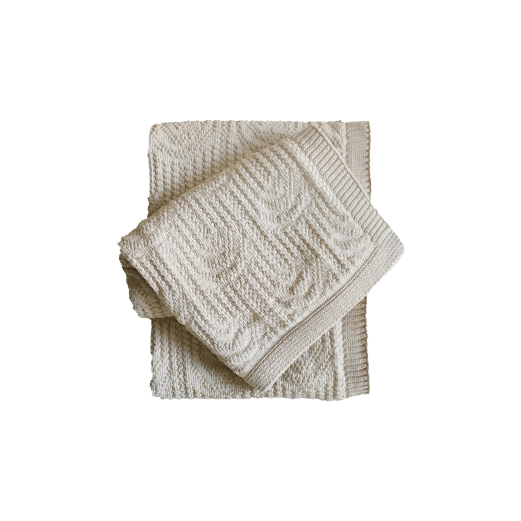 Arch Texture Throw in Linen