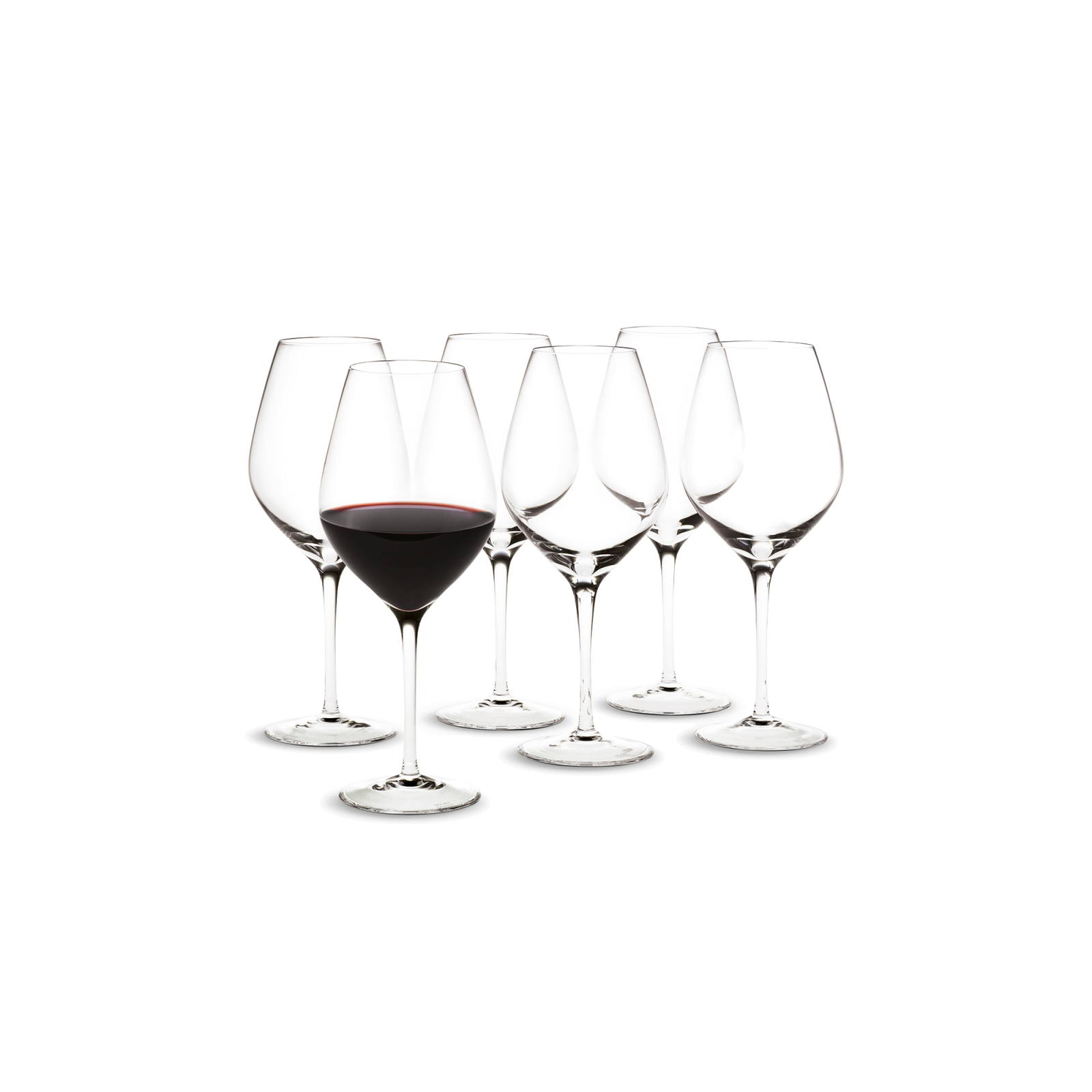 Cabernet Red Wine Glasses, Set of 6 - Gessato Design Store