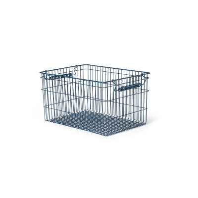 Cala Stackable Wire Baskets -Set of 2 - Gessato Design Store