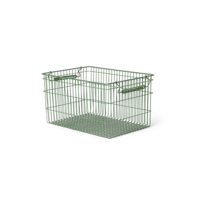 Cala Stackable Wire Baskets -Set of 2 - Gessato Design Store