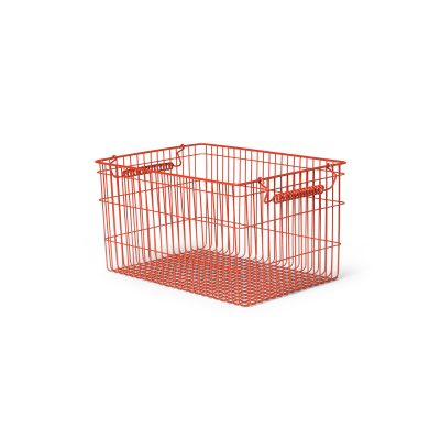 Cala Stackable Wire Baskets -Set of 2 - Gessato Design Store