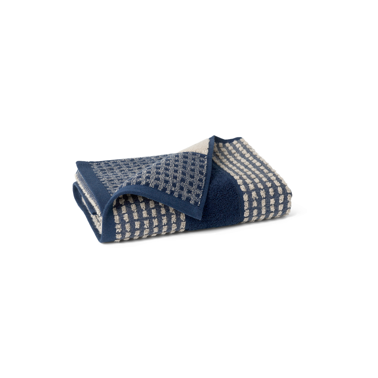 Check Towels, Blue