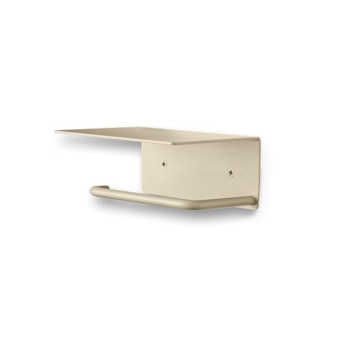 Dora Toilet Paper Holder with Shelf - Gessato Design Store