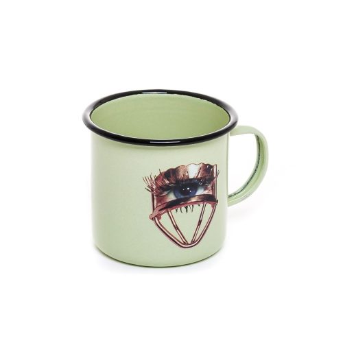 Toiletpaper - Enamel Mug, Eye - Gessato Design Store