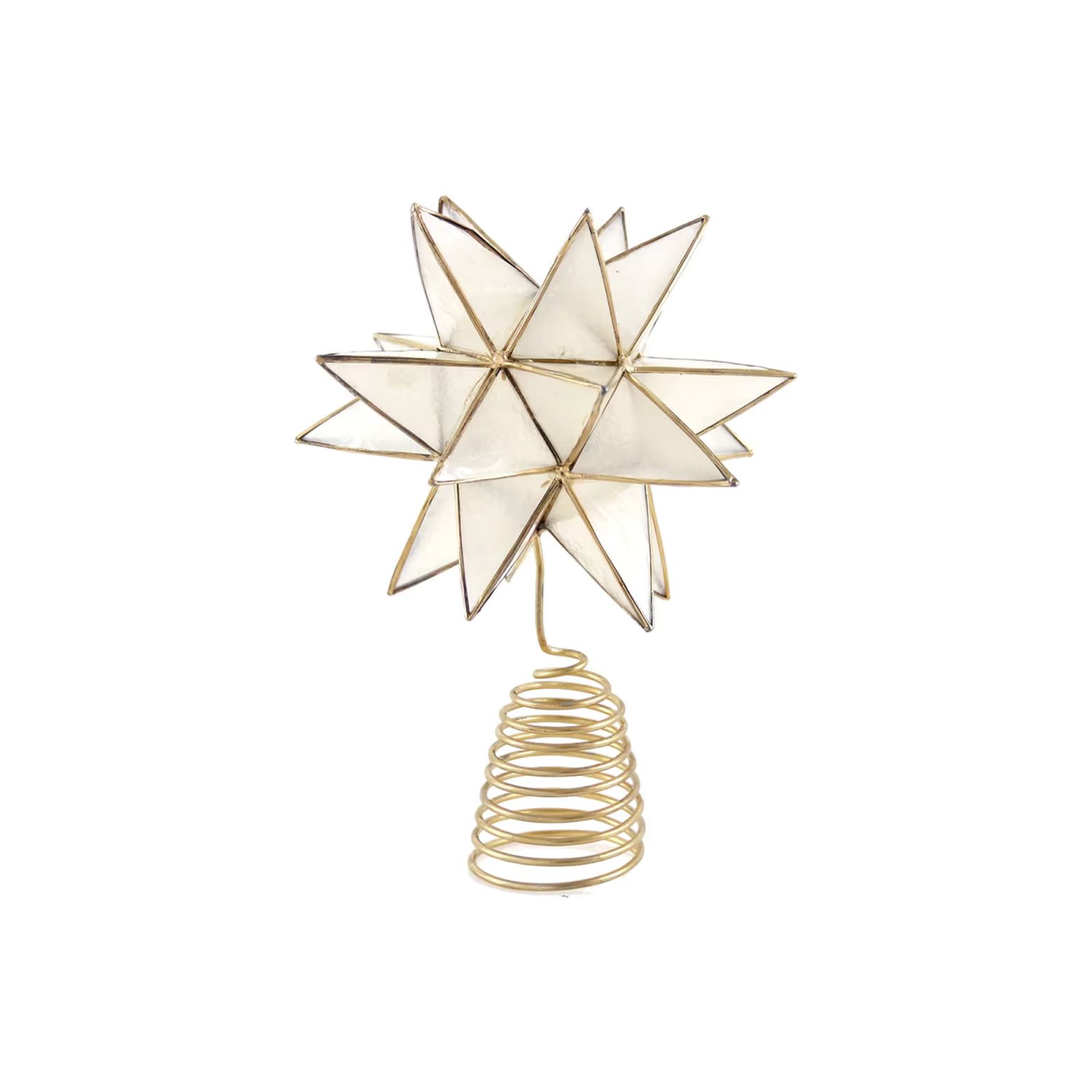 Faceted Star Tree Topper - Gessato Design Store