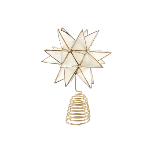 Faceted Star Tree Topper - Gessato Design Store