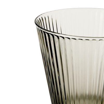 Grand Cru Nouveau Champagne Glass, Smoke - Set of 2 - Gessato Design Store