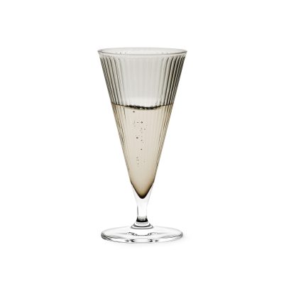 Grand Cru Nouveau Champagne Glass, Smoke - Set of 2 - Gessato Design Store