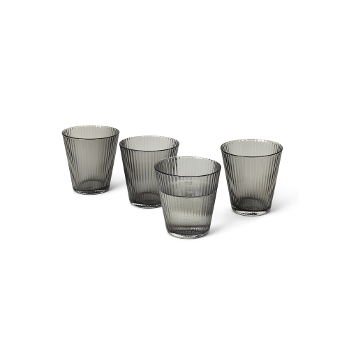 Grand Cru Nouveau Small Tumbler, Smoke - Set of 4 - Gessato Design Store