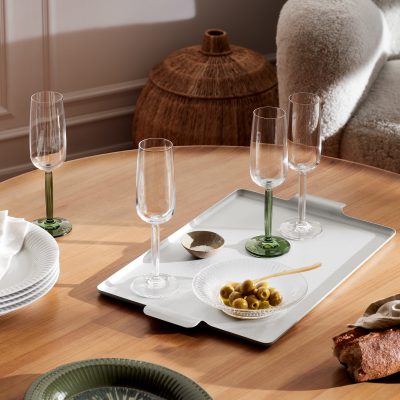 Hammershøi Champagne Glass, Set of 2 - Gessato Design Store