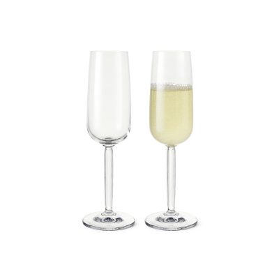 Hammershøi Champagne Glass, Set of 2 - Gessato Design Store