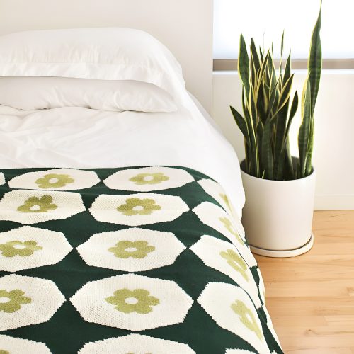 India Throw in Greens - Gessato Design Store