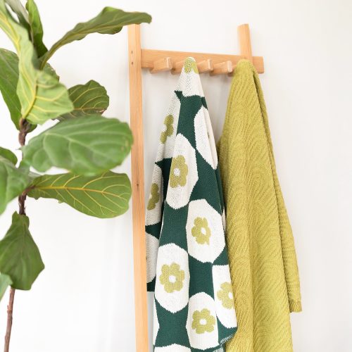 India Throw in Greens - Gessato Design Store