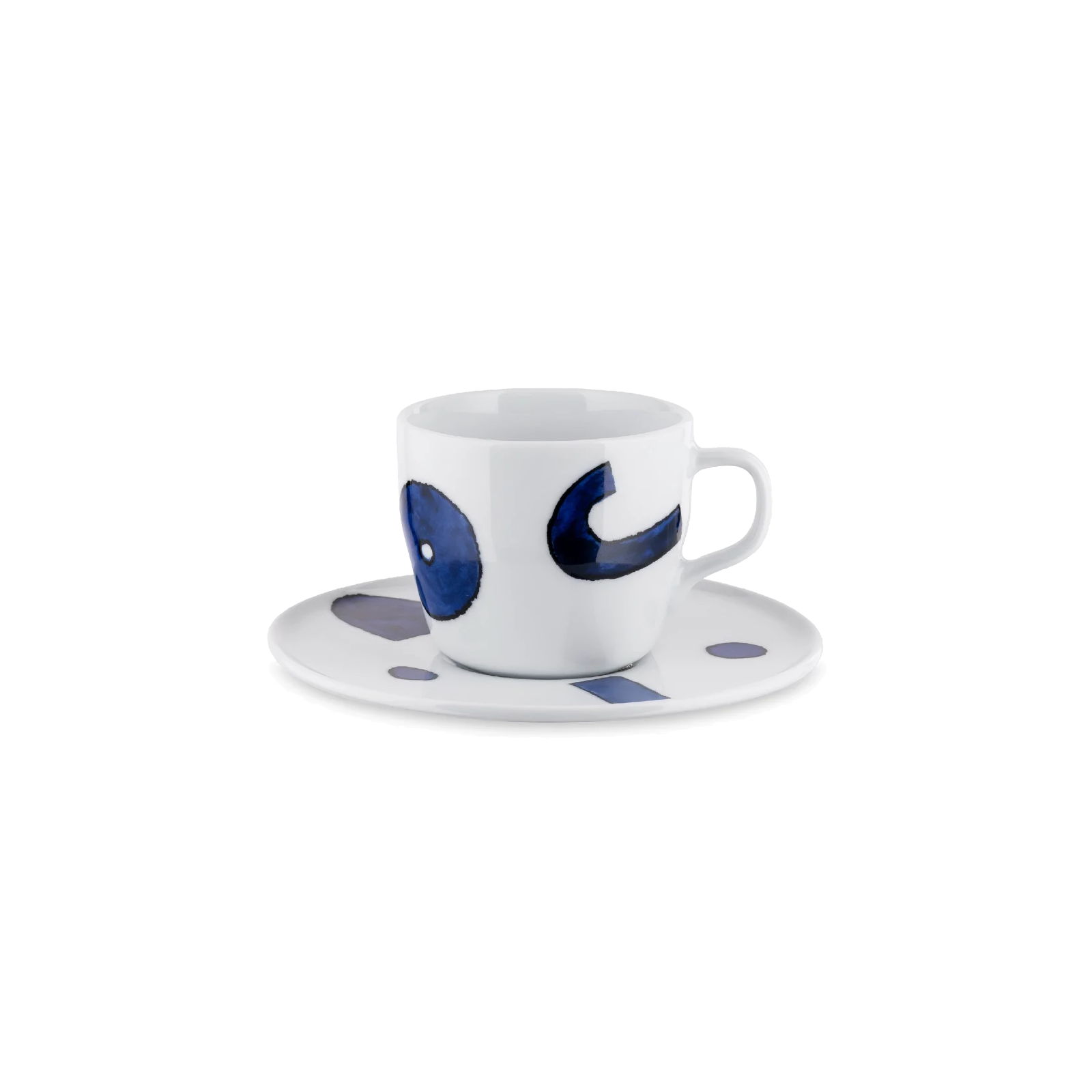 Itsumo Yunoki ware Esspresso Cup with Saucer, Set of 4 - Gessato Design Store