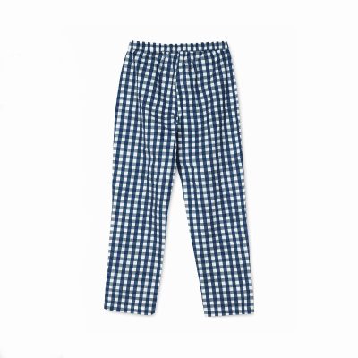 JUNA Barbara Lounge Pants, Blue/White - Gessato Design Store