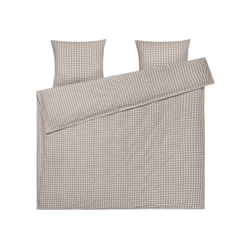 JUNA Bæk&Bølge Duvet Cover Set, Grey/Birch - Gessato Design Store