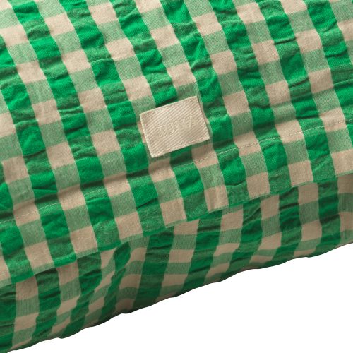 JUNA Bæk&Bølge Duvet Cover Set, Green/Sand - Gessato Design Store