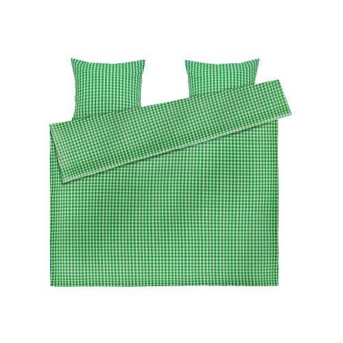 JUNA Bæk&Bølge Duvet Cover Set, Green/Sand - Gessato Design Store