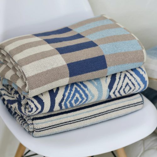 Lanai Throw in Blues - Gessato Design Store