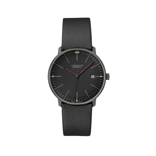 Max Bill Automatic Bauhaus Black PVD - Gessato Design Store