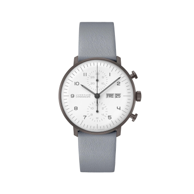 Max Bill Chronoscope Light Grey PVD Edition - Gessato Design Store