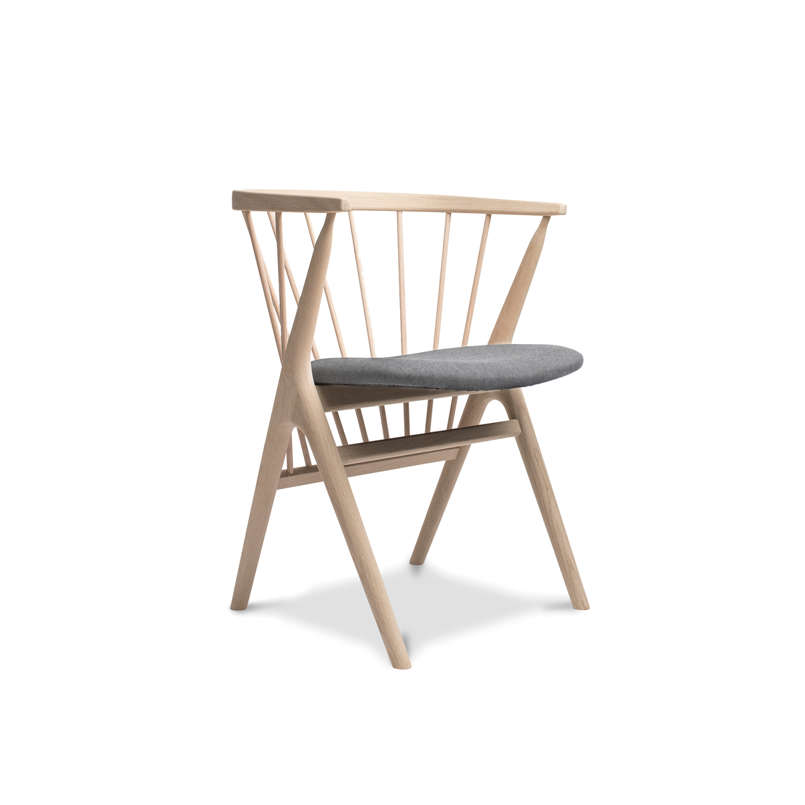 No 8 Dining Chair, Oak - Gessato Design Store