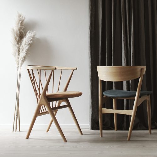 No 8 Dining Chair, Oak - Gessato Design Store