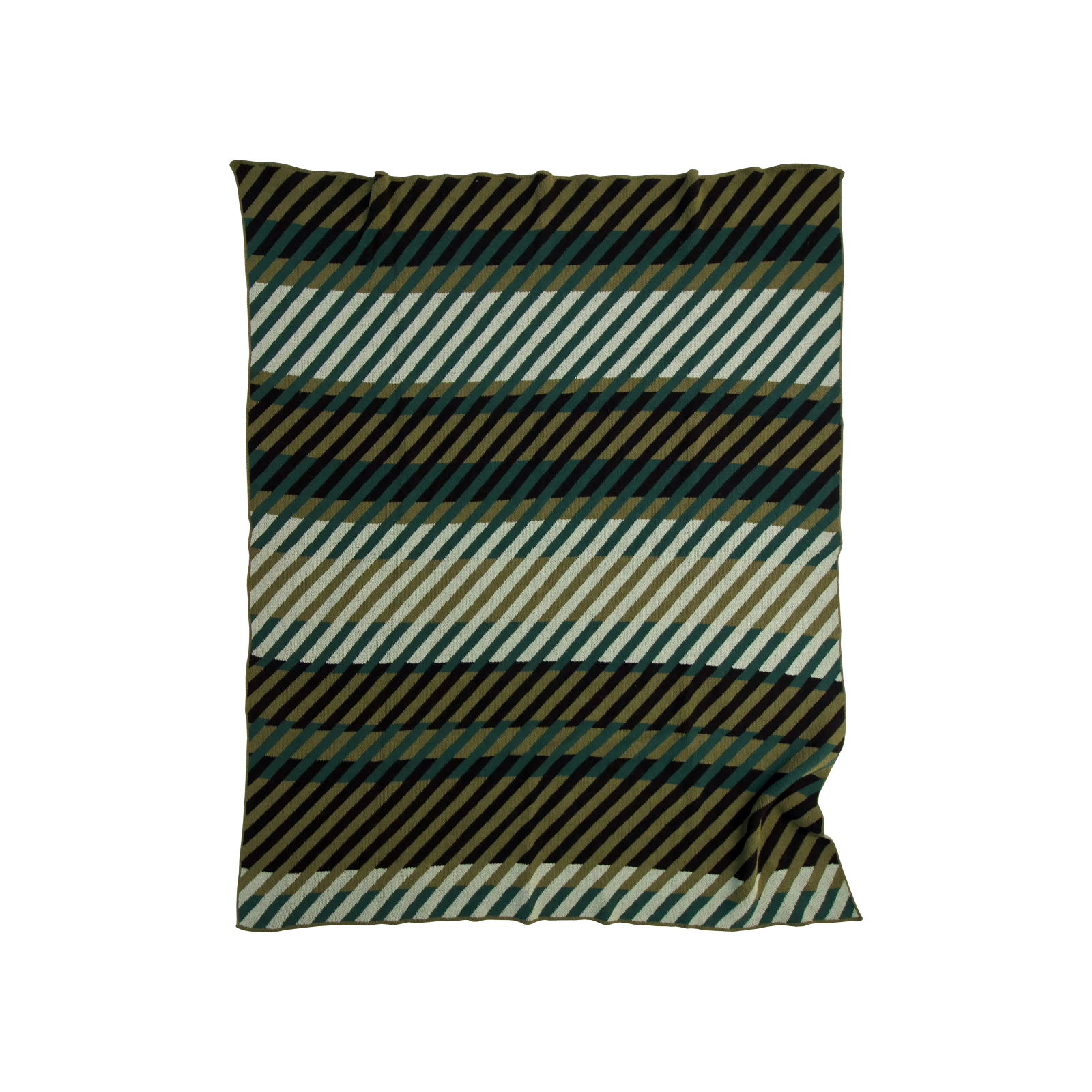 Pattern #2 Throw in Greens - Gessato Design Store