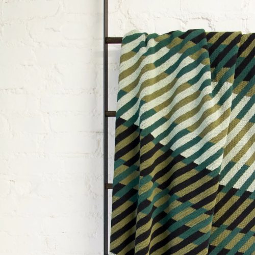 Pattern #2 Throw in Greens - Gessato Design Store