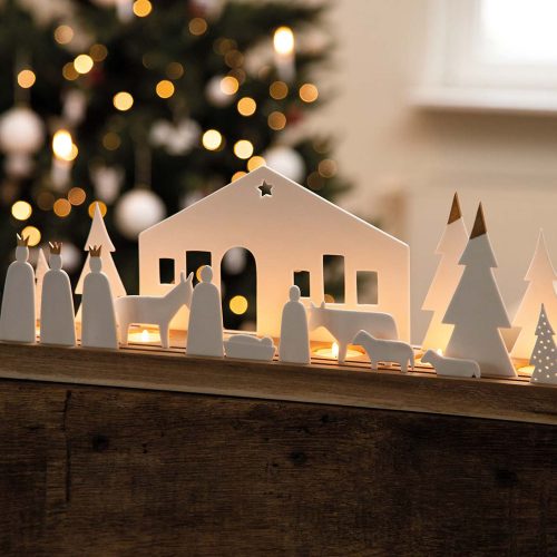 Nativity Tealight Holder - Gessato Design Store