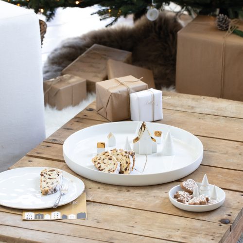 Porcelain Stories Winter Forest Serving Dish - Gessato Design Store