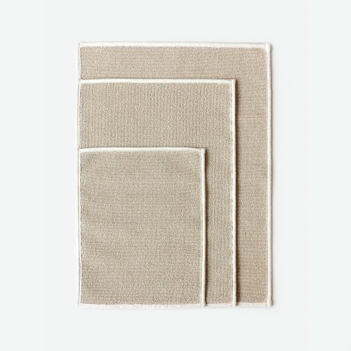 Sasawashi Bath Mat, Beige - Gessato Design Store