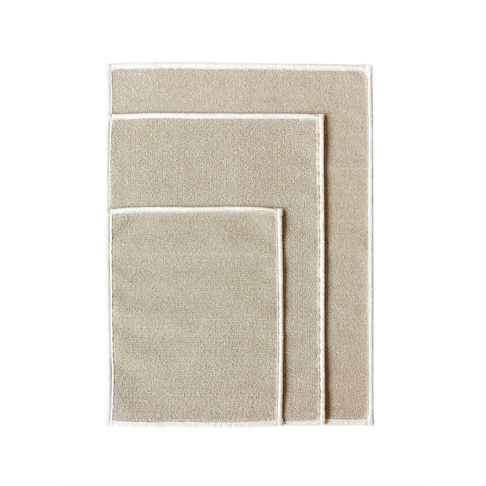 Sasawashi Bath Mat, Beige - Gessato Design Store