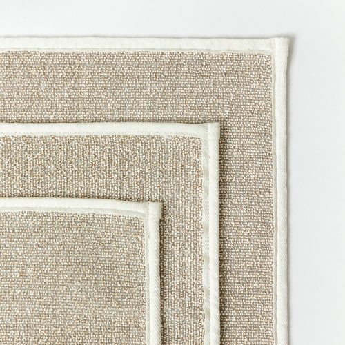 Sasawashi Bath Mat, Beige - Gessato Design Store