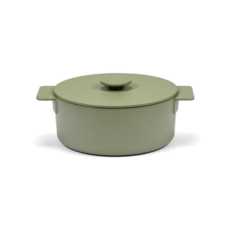 Surface Cast Iron Cooking Pot L