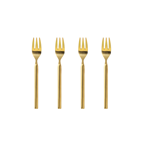 Tvis Cake Fork, Set of 4 - Gessato Design Store