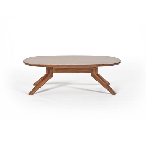 Cross Oval Coffee Table - Gessato Design Store