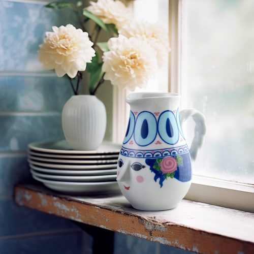 Dora Jug, Blue - Gessato Design Store