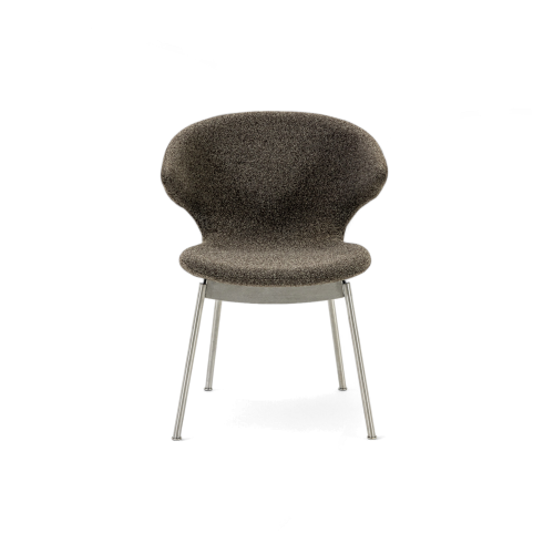 Ella Dining Chair with Tubular Legs - Gessato Design Store