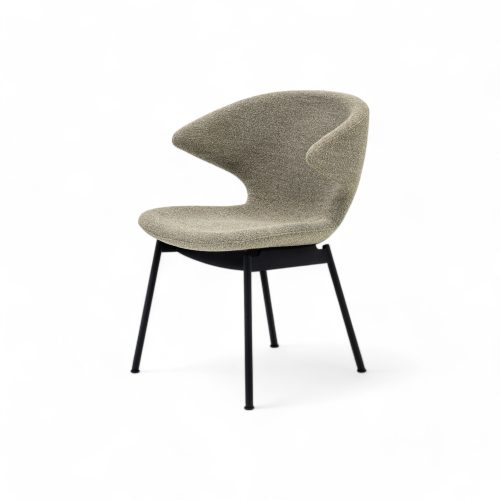 Ella Dining Chair with Tubular Legs - Gessato Design Store